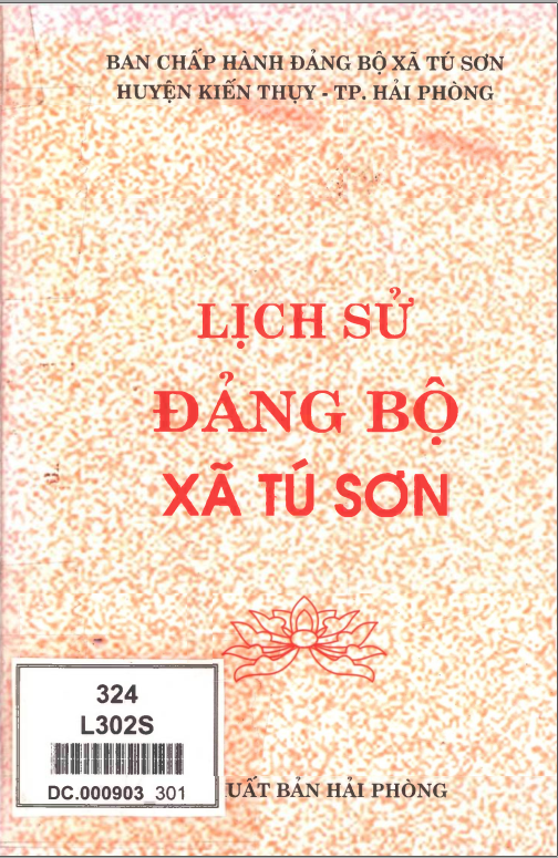 LỊCH SỬ ĐẢNG BỘ XÃ TÚ SƠN 2005 (BẢN GỐC)